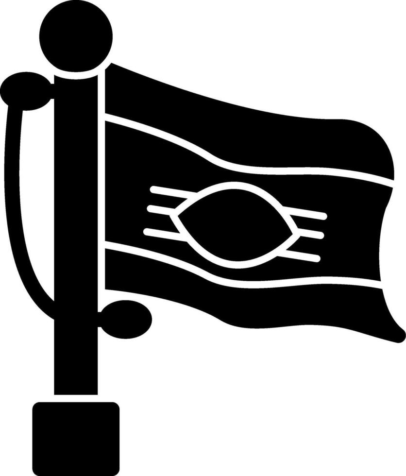 Swaziland Unique Creative Nation Design vector