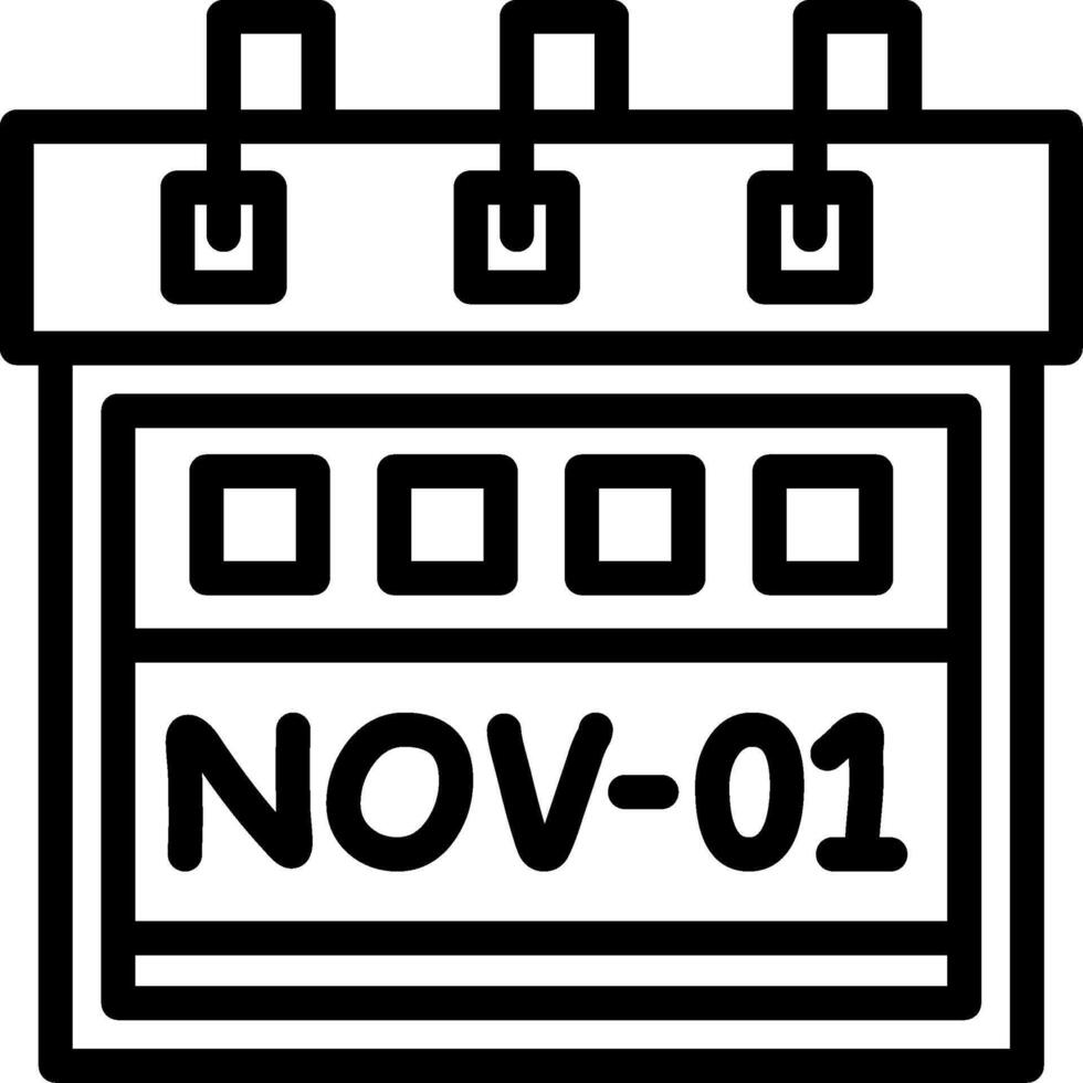 First November Creative Unique vectoe Icons vector