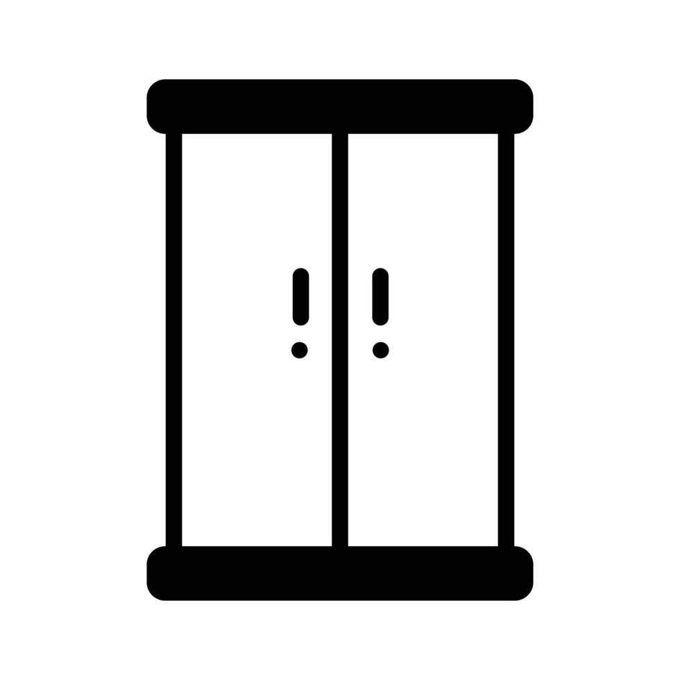 Premium outline style icon of closet organizer, easy to edit. vector
