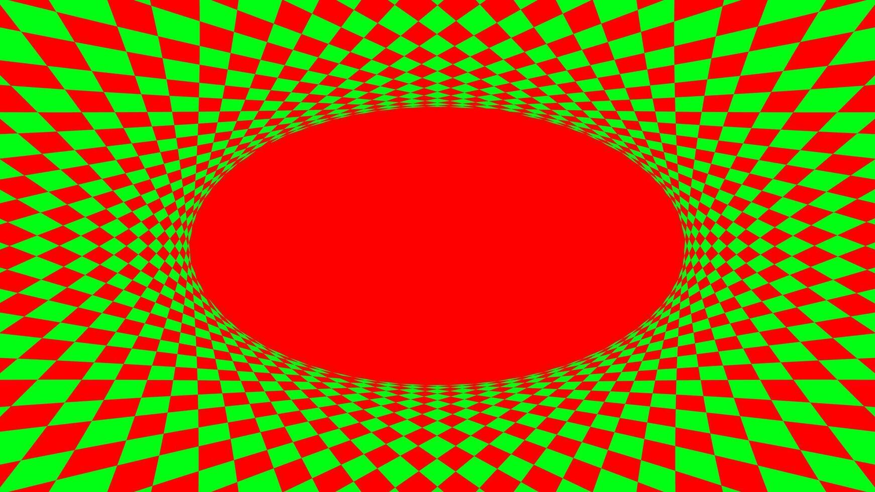 geometric art abstract red green for background, art line green red spiral optical for hypnotic wallpaper, geometry polygonal pattern with connected graphic line, optical graphics distorted wavy vector