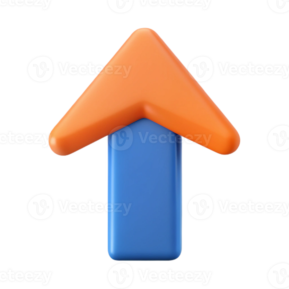 dramatic elegant Symmetrical arrow pointing upwards. Clean lines, flat color, single-weight stroke with Scalable Design. refined png