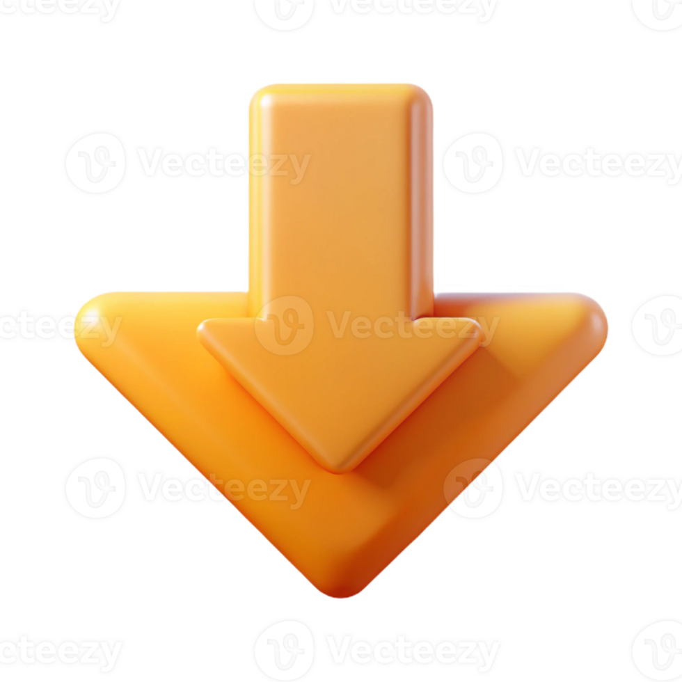 enchanting rare Geometric icon of a download arrow. Minimal design. Single-weight stroke with Scalable Design. png
