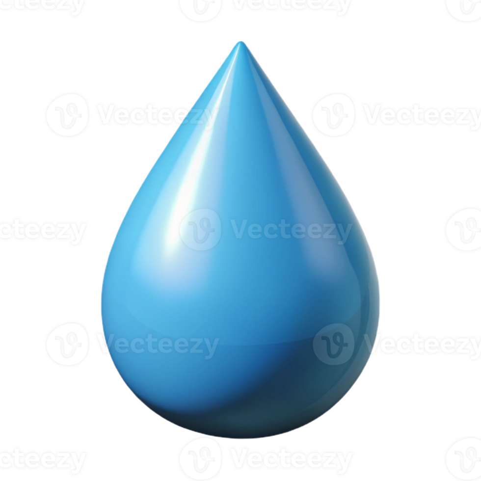beautiful rare Clean lines depicting a stylized raindrop. Flat color, with Scalable Design. png