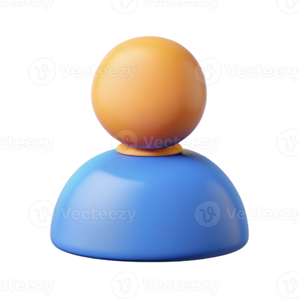 distinguished coastal A flat color user icon. Scalable, symmetrical with Scalable Design. museum quality png