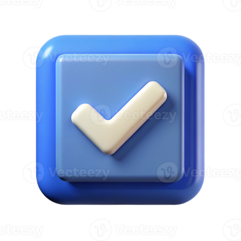 dynamic magnificent Square checkbox with a checkmark. Clean lines, minimal, with Scalable Design. museum quality png