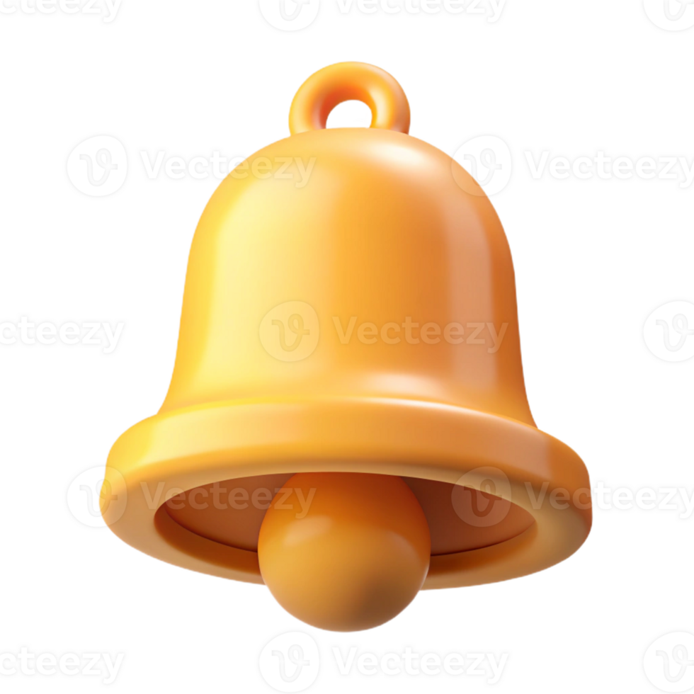 glorious melancholic traditional Minimalist icon of a bell. Clean lines, flat color, with Scalable Design. impeccable png