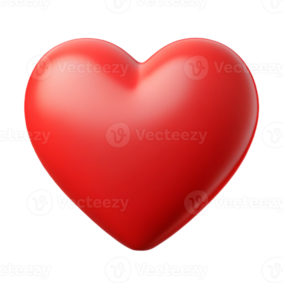 captivating bohemian Heart shape, single-weight stroke, red. Minimal, flat color with Scalable Design. top-tier png
