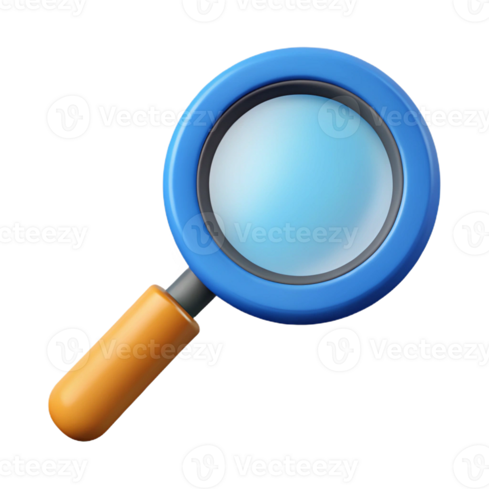 dramatic remarkable Magnifying glass icon with a circular lens. Clean lines, minimal design with Scalable Design. png