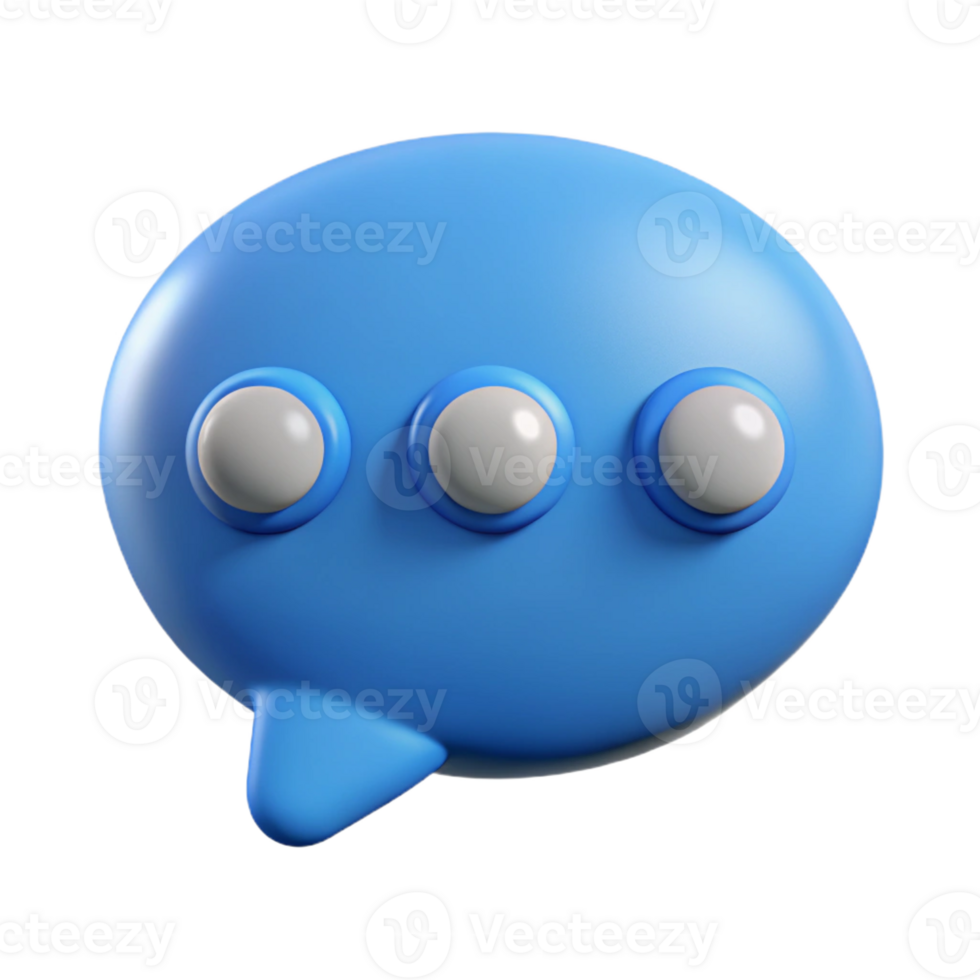 enchanting nostalgic traditional Speech bubble character with three dots inside. Scalable, minimal, flat color with Scalable Design. 8K png