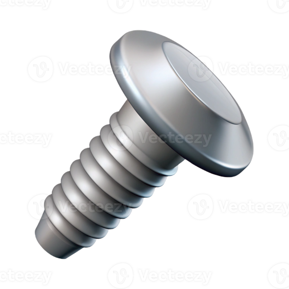 extraordinary reflective coastal Single-weight stroke drawing of a screw. Crisp edges, symmetrical with Scalable Design. precision png