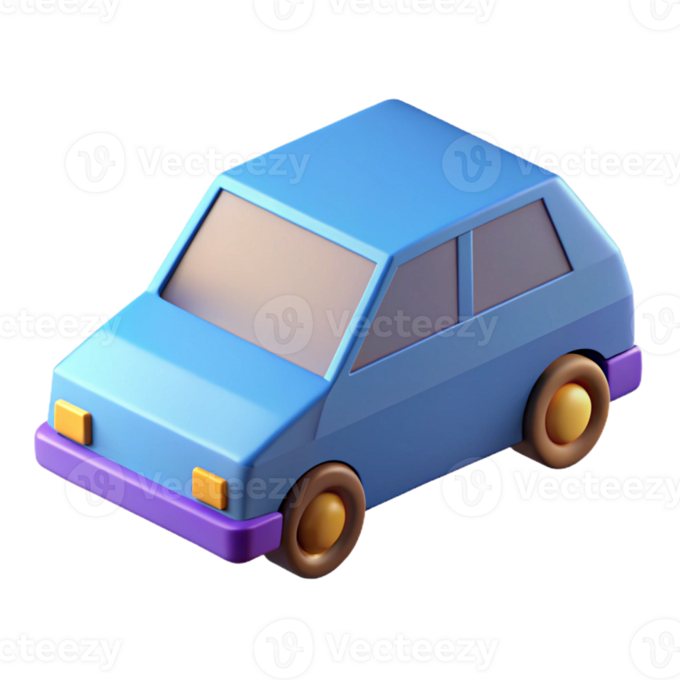 fascinating dynamic impressionist Pictogram of a car. Minimal, geometric, flat color with Scalable Design. top-tier png