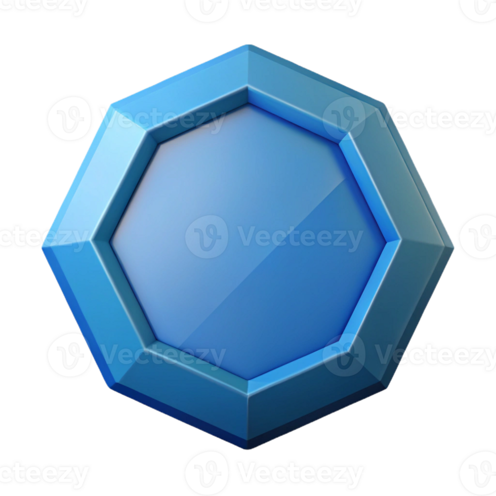 captivating remarkable Geometric octagon. Clean lines, flat color, with Scalable Design. png