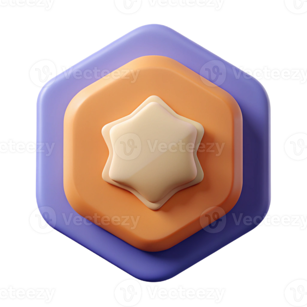 exquisite impressionist Square badge, curved corners, abstract geometric shape. Scalable, clean lines, flat color with Scalable Design. flawless png