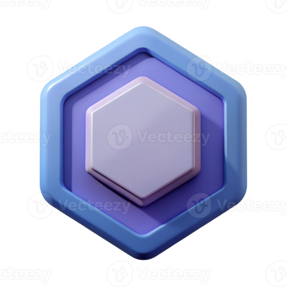 distinguished bohemian Octagonal badge, symmetrical design, crisp edges, minimal, flat color with Scalable Design. handcrafted png