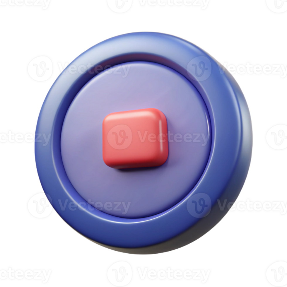 dynamic hypnotic A minimal stop button icon. Scalable, flat color with Scalable Design. perfect clarity png