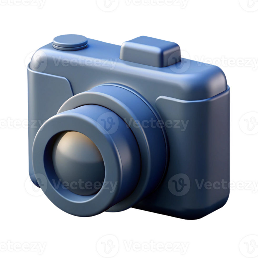 glorious reflective impressionist Silhouette of a camera. Crisp edges, minimal design with Scalable Design. authentic png