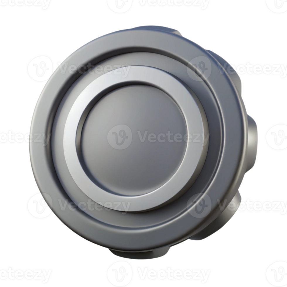 extraordinary romantic industrial Circular badge with inner ring, flat gray color, single-weight stroke with Scalable Design. crisp png