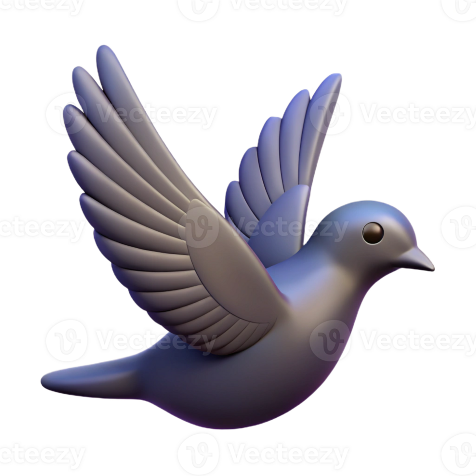 exquisite memorable Silhouette of a flying bird. Clean lines, flat color, with Scalable Design. png