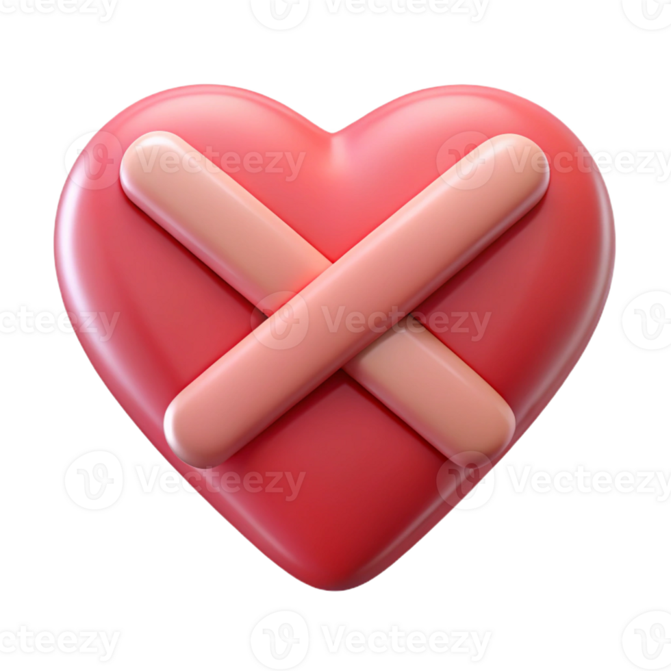 glorious energetic mid-century Heart-shaped badge with two intersecting lines. Single-weight stroke, scalable, clean lines with Scalable Design. artisan png