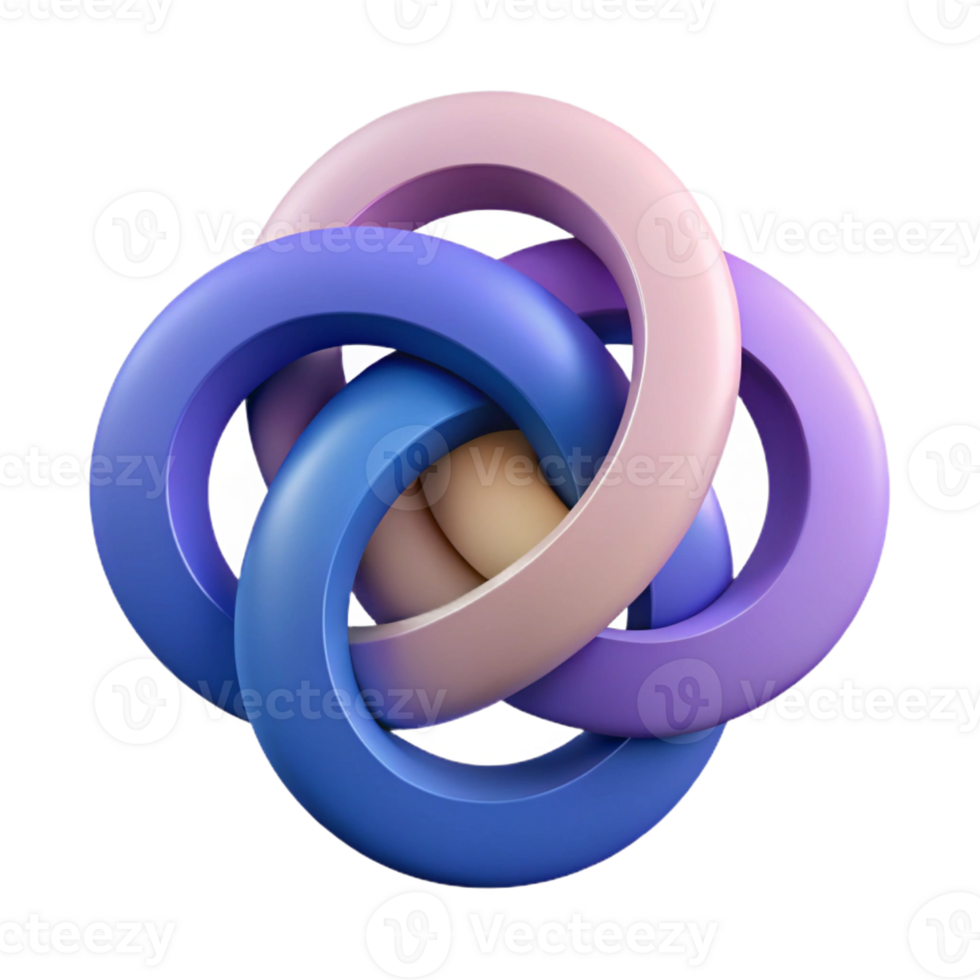 captivating reflective rustic Geometric composition of overlapping circles. Clean lines, flat color, single-weight stroke with Scalable Design. genuine png