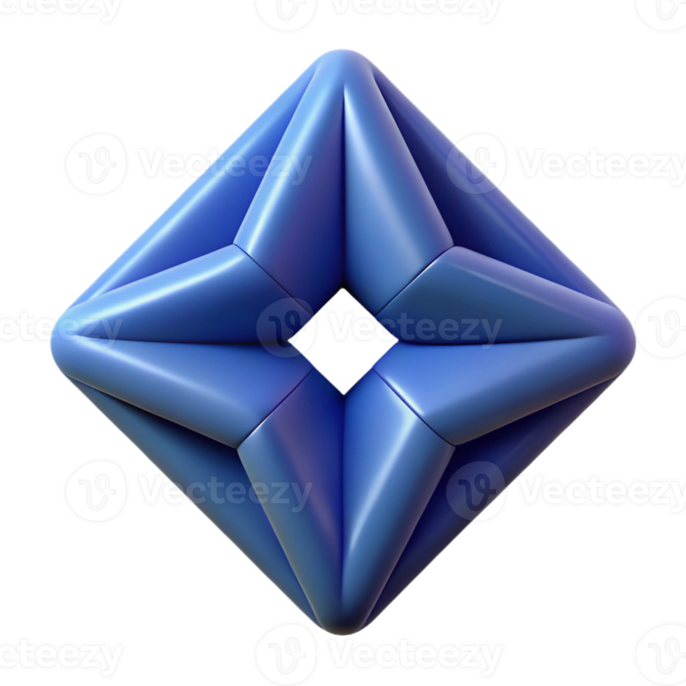 beautiful abstract Symmetrical abstract shape with clean lines. Flat color, sharp edges. with Scalable Design. flawless png