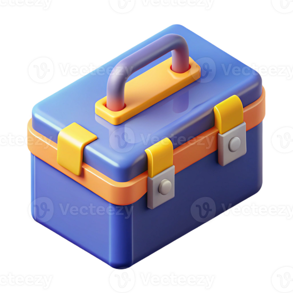 picturesque mysterious victorian Crisp edges isometric toolbox with Scalable Design. luxury png
