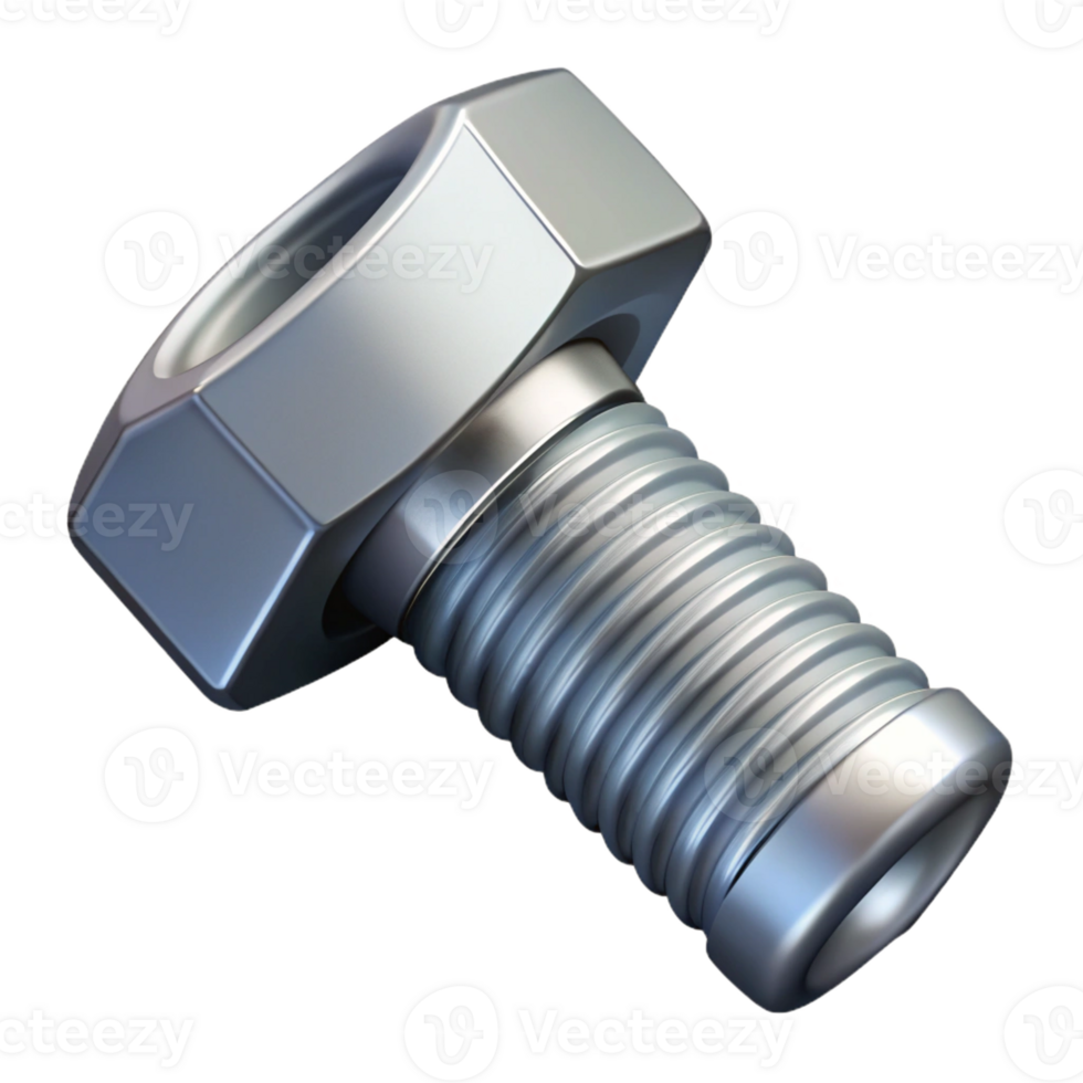 exceptional futuristic Symmetrical technical drawing of a bolt. Crisp edges, with Scalable Design. premium png