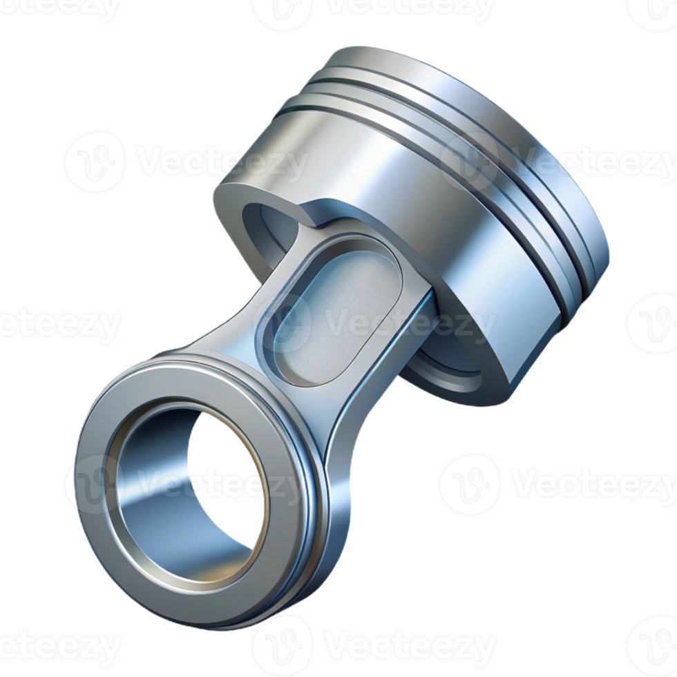 extraordinary remarkable Clean lines drawing of an engine piston. Flat color, single-weight stroke with Scalable Design. png