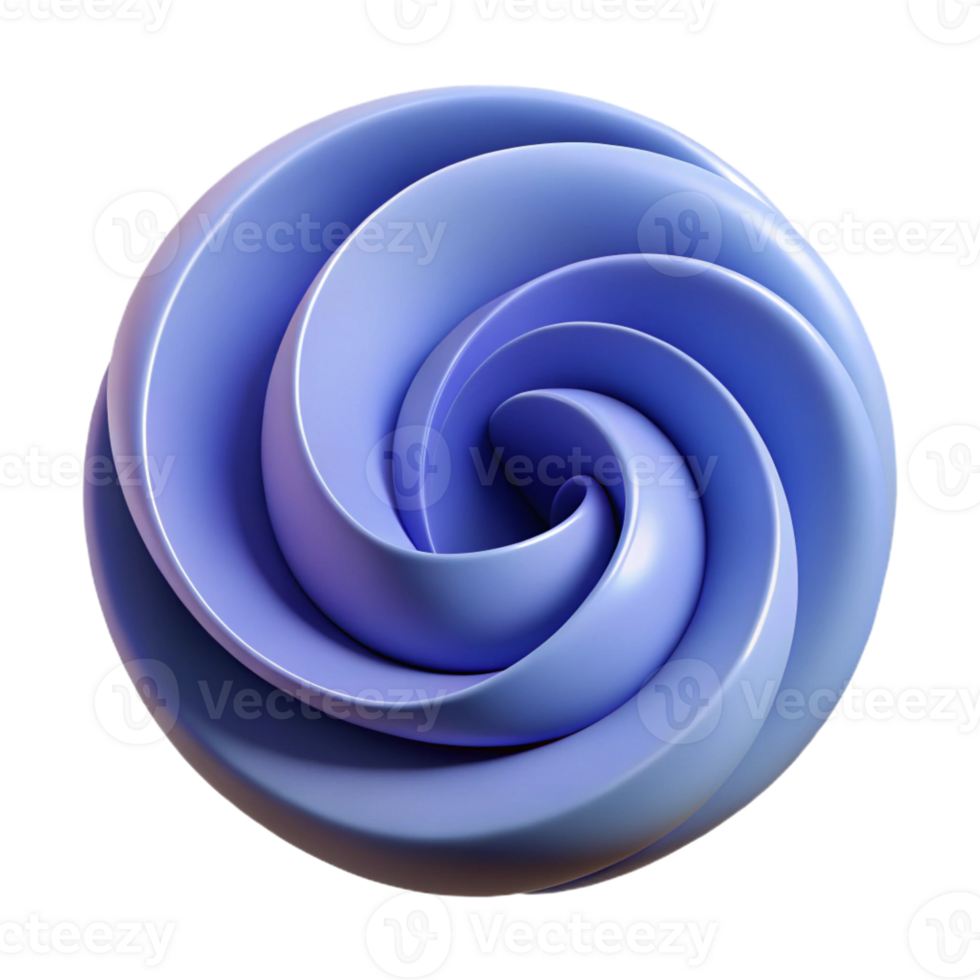elegant sought-after Abstract shape resembling a spiral. Clean lines. Flat color. with Scalable Design. png