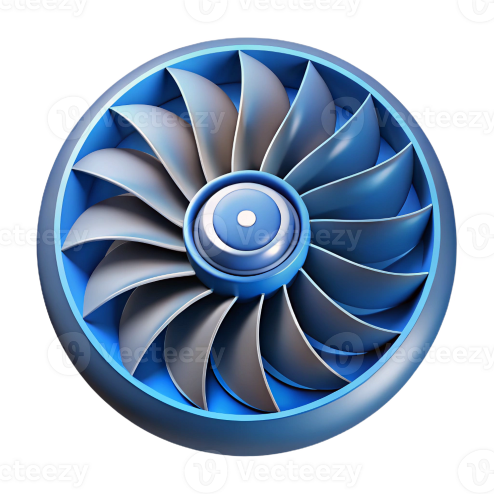 sumptuous ethereal creative Symmetrical illustration of a turbine. Clean lines, single-weight stroke with Scalable Design. crisp png