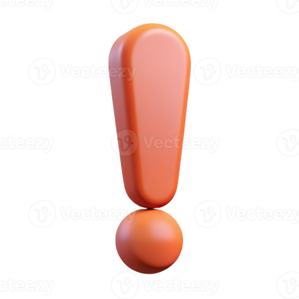 glorious reflective coastal Flat color exclamation mark with a single-weight stroke. Crisp edges, scalable, minimal with Scalable Design. 8K png