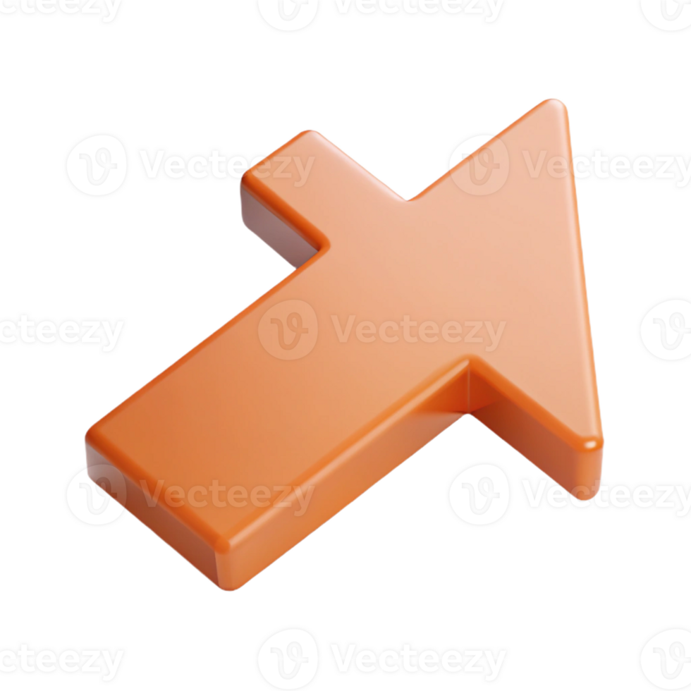breathtaking iconic Minimal isometric arrow pointing left, crisp edges and flat design with Scalable Design. png