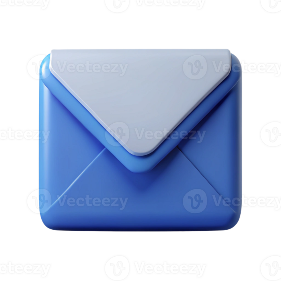 beautiful geometric Envelope icon representing email or messaging. Clean lines, flat color, crisp edges with Scalable Design. masterfully captured png