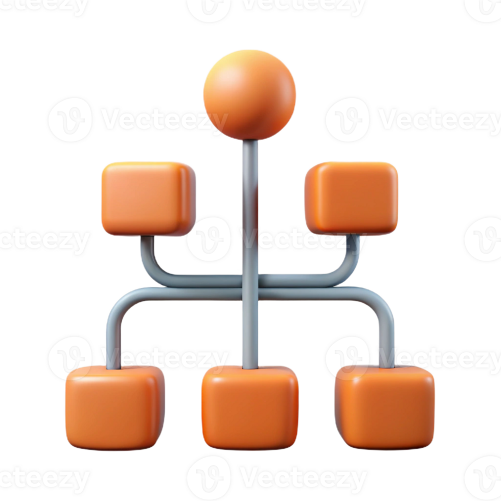 distinguished urban Flat color, abstract tree shape, clean lines, single-weight stroke, with Scalable Design. perfect clarity png