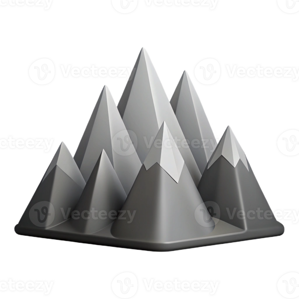 hypnotic sought-after Minimalist mountain range silhouette with crisp edges and a flat grey color with Scalable Design. png