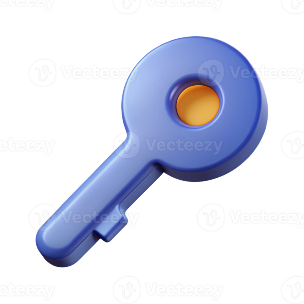 romantic breathtaking Key icon representing security or access. Crisp edges, flat color, symmetrical with Scalable Design. exclusive png
