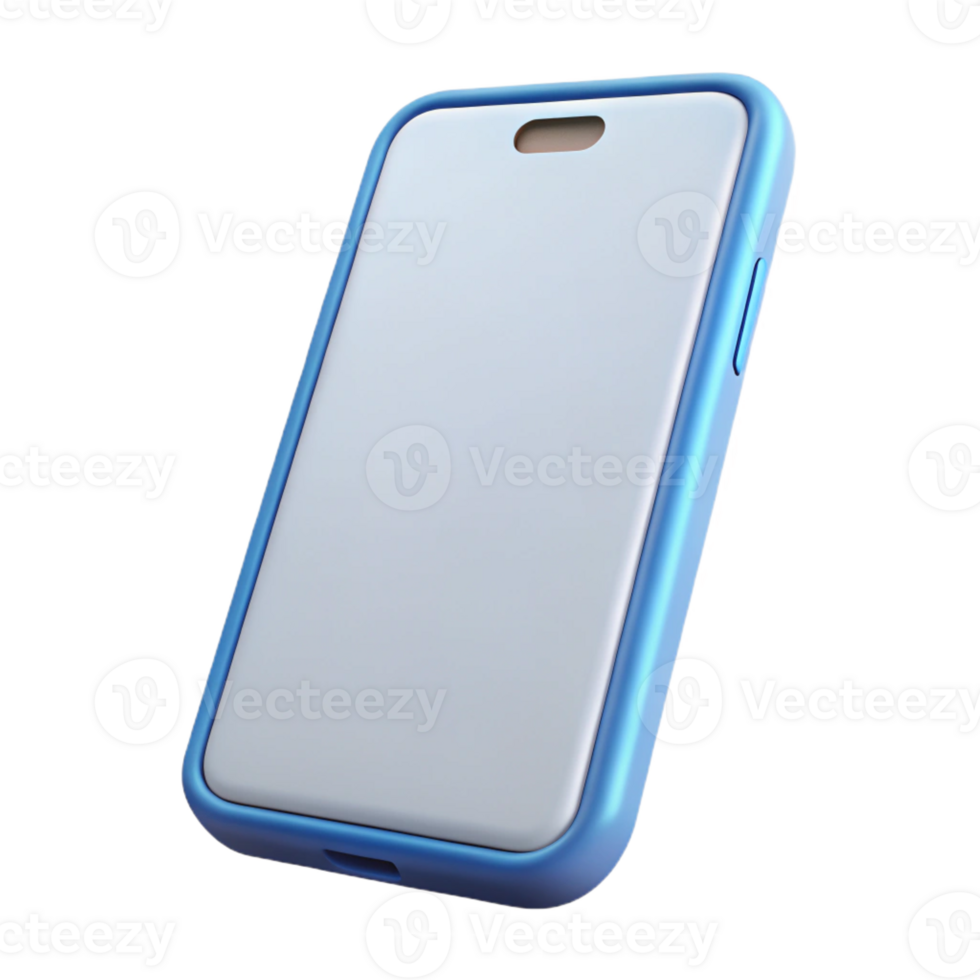 wonderful tropical Clean line art of a smartphone. Minimal design, with Scalable Design. 8K png