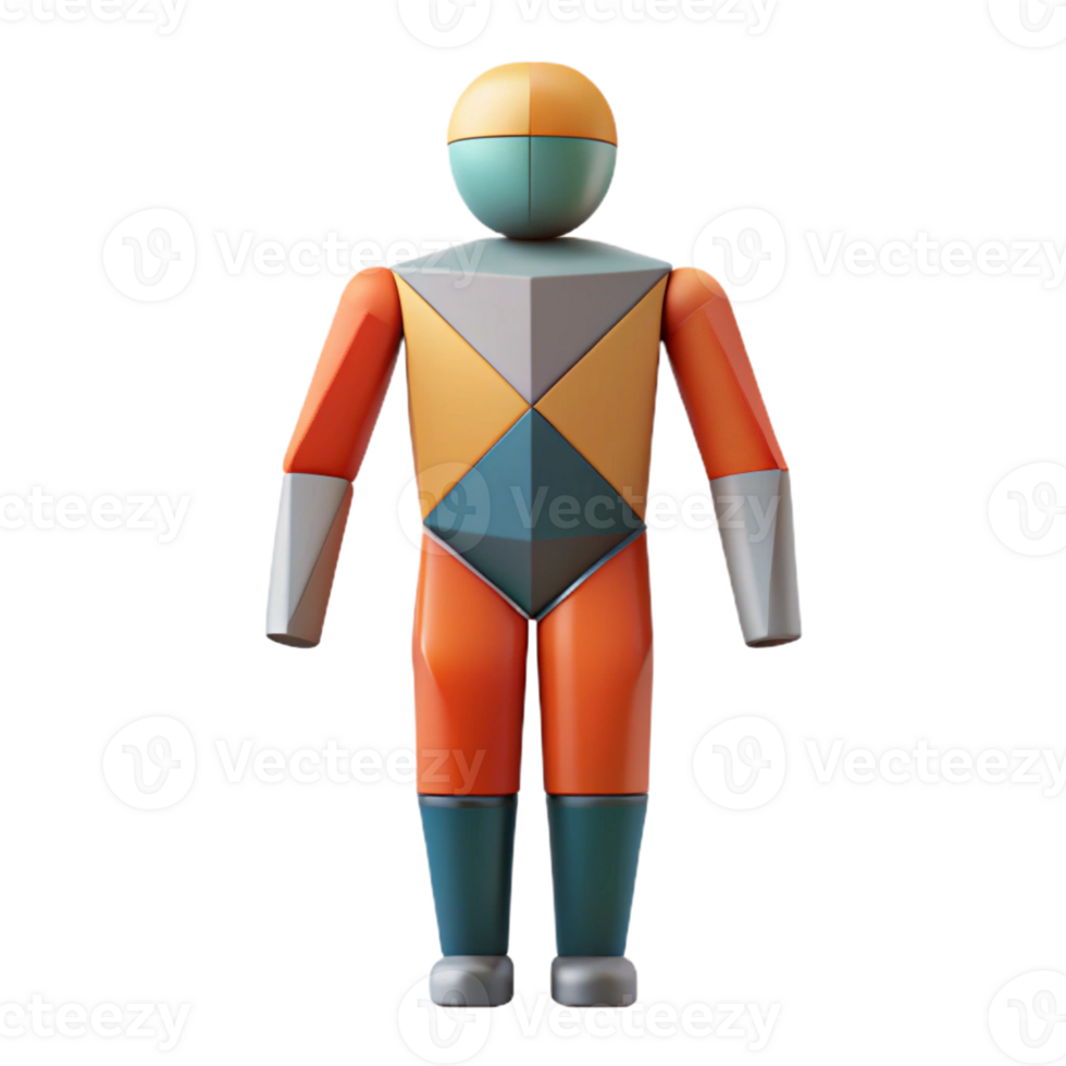 exquisite romantic geometric Abstract human figure, geometric shapes. Clean lines, flat color, minimal design with Scalable Design. museum quality png