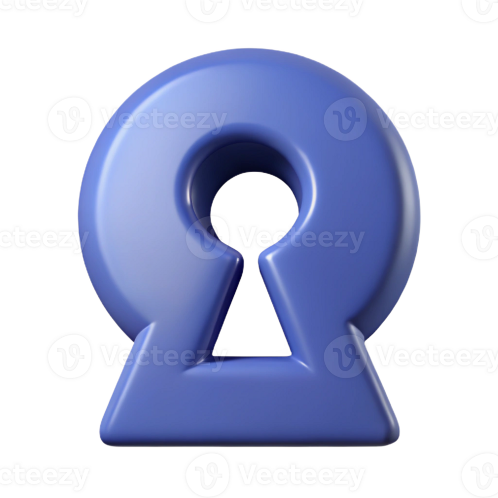 exquisite abstract Symmetrical keyhole shape. Crisp edges, clean lines with Scalable Design. high quality png