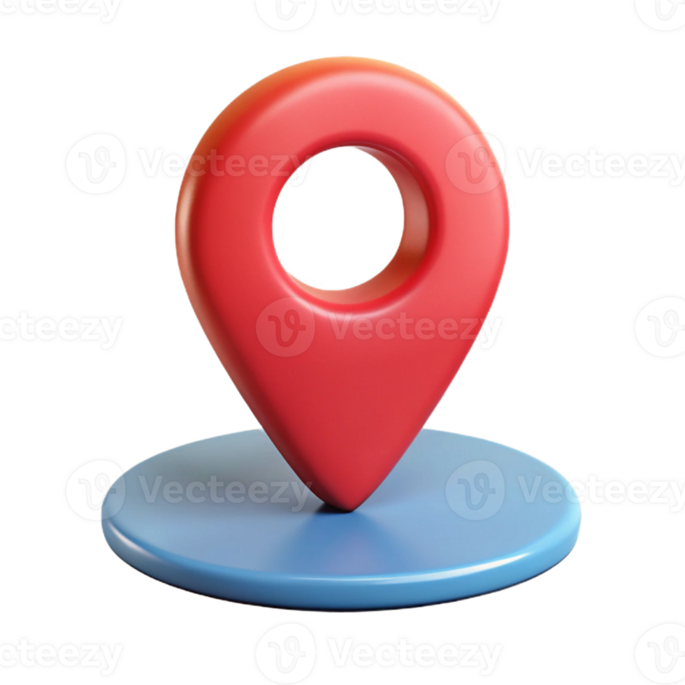 vibrant playful traditional Pin icon marking a location on a simplified map. Crisp edges, solid colors, with Scalable Design. elite png