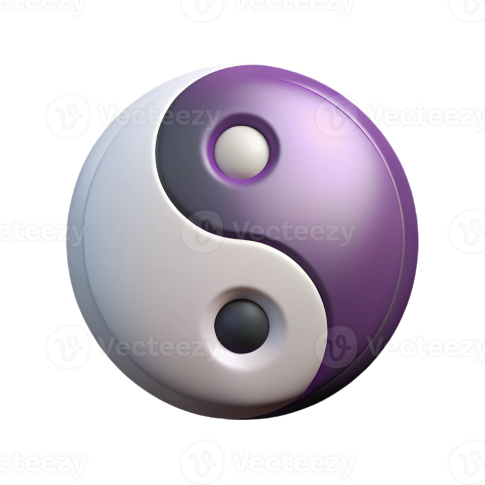 fascinating celebrated Symmetrical monoline yin yang. Clean lines, flat color with Scalable Design. png