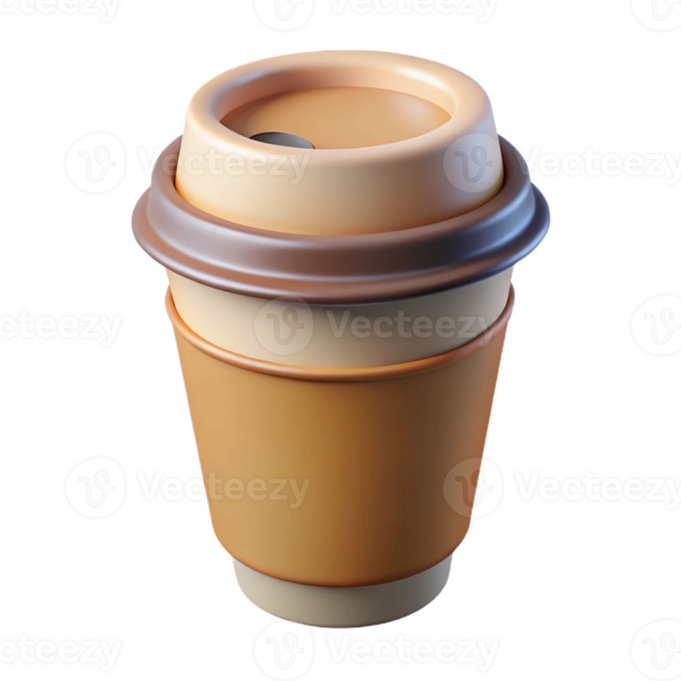 vibrant elegant Single-weight stroke outline of a coffee cup. Crisp edges, flat color with Scalable Design. artisan png