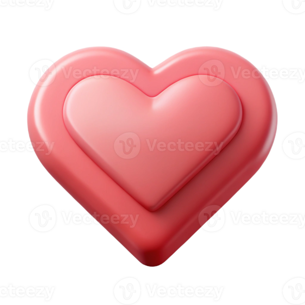 hypnotic harmonious artistic Pictogram of a heart. Symmetrical design, flat color, minimal with Scalable Design. elite png