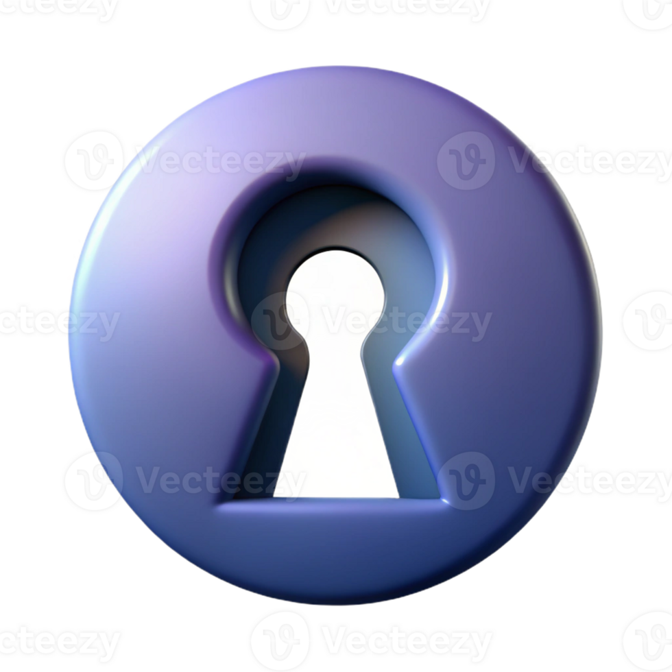 reflective pristine Abstract keyhole shape. Clean lines, scalable, symmetrical with Scalable Design. museum quality png