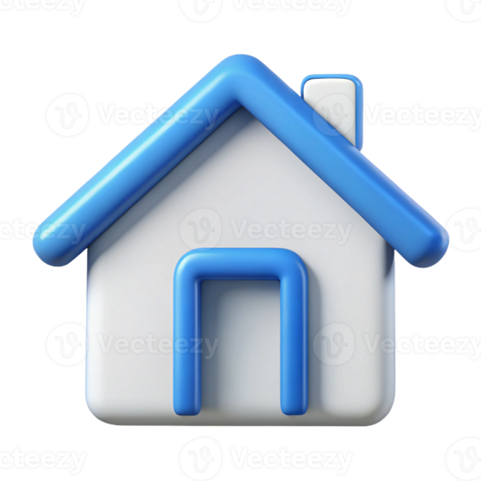 reflective wonderful Single-weight stroke outline of a house. Clean lines, flat color, with Scalable Design. high resolution png