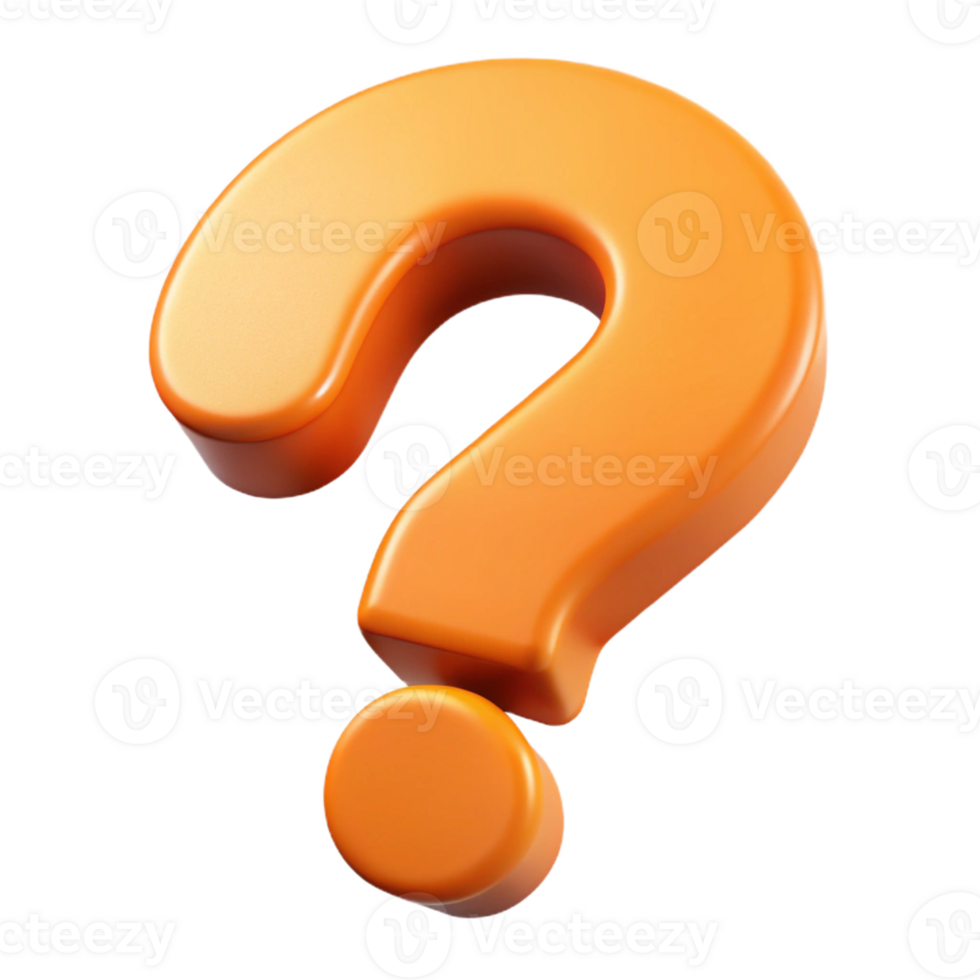 beautiful quintessential Flat color question mark. Scalable, minimal design, sharp edges with Scalable Design. png