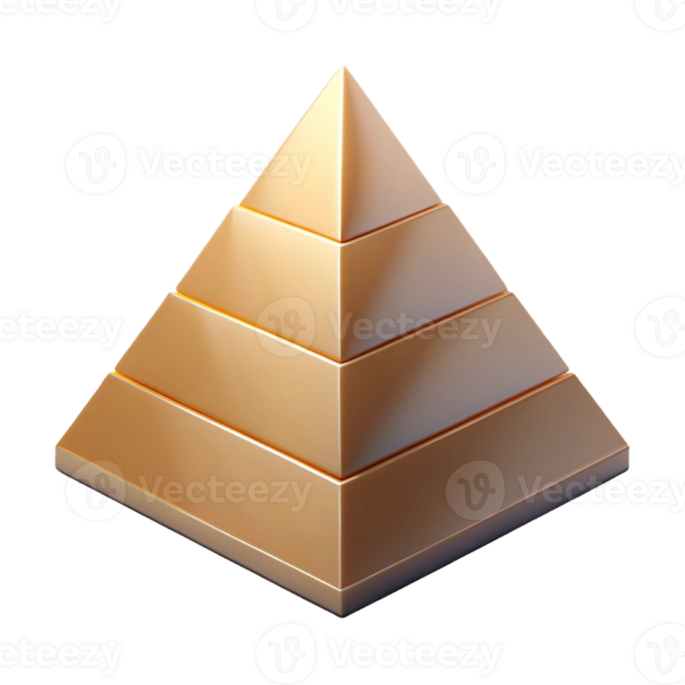 dynamic elegant Geometric monoline pyramid. Clean lines, flat color, minimal with Scalable Design. artisan png