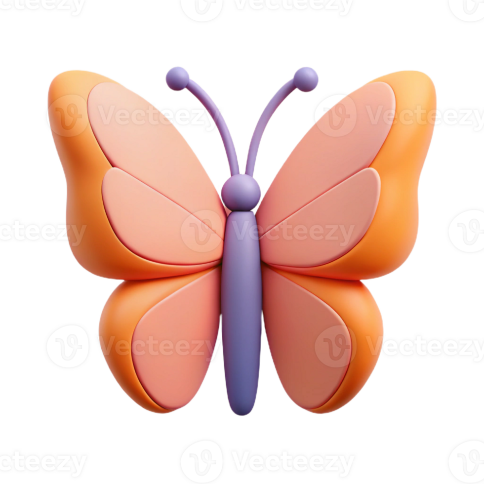 dynamic enchanting Symmetrical abstract butterfly, flat color. Clean lines, minimal, with Scalable Design. genuine png