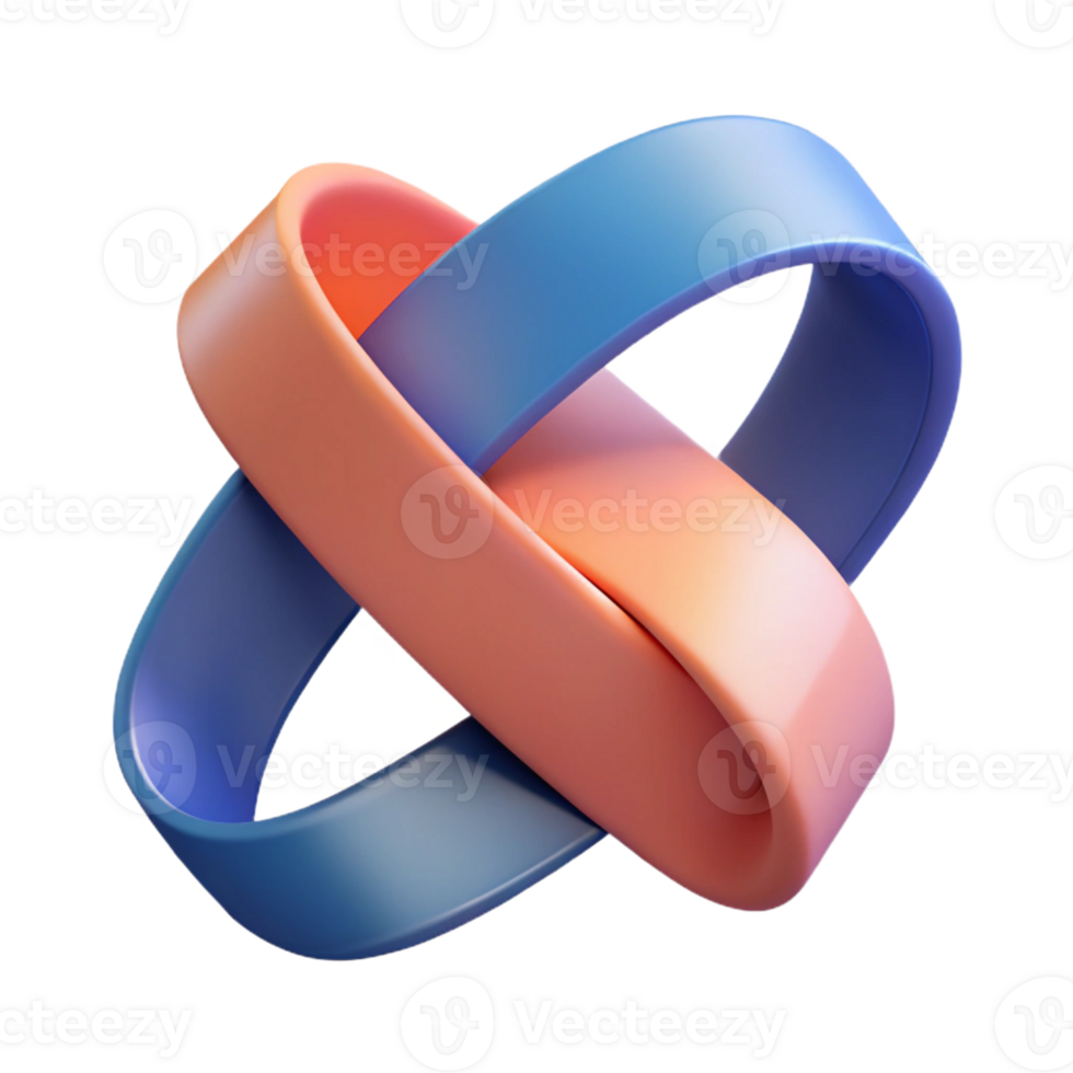 ethereal dramatic Abstract shape resembling a ribbon. Clean lines, flat color with Scalable Design. studio quality png