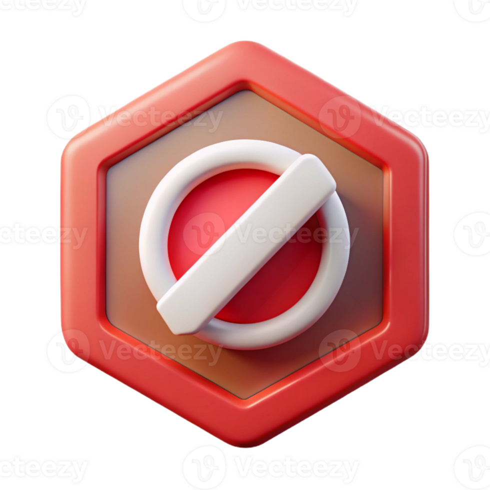 elegant tranquil futuristic Stop icon representing end or termination. Symmetrical, flat color, with Scalable Design. professional png